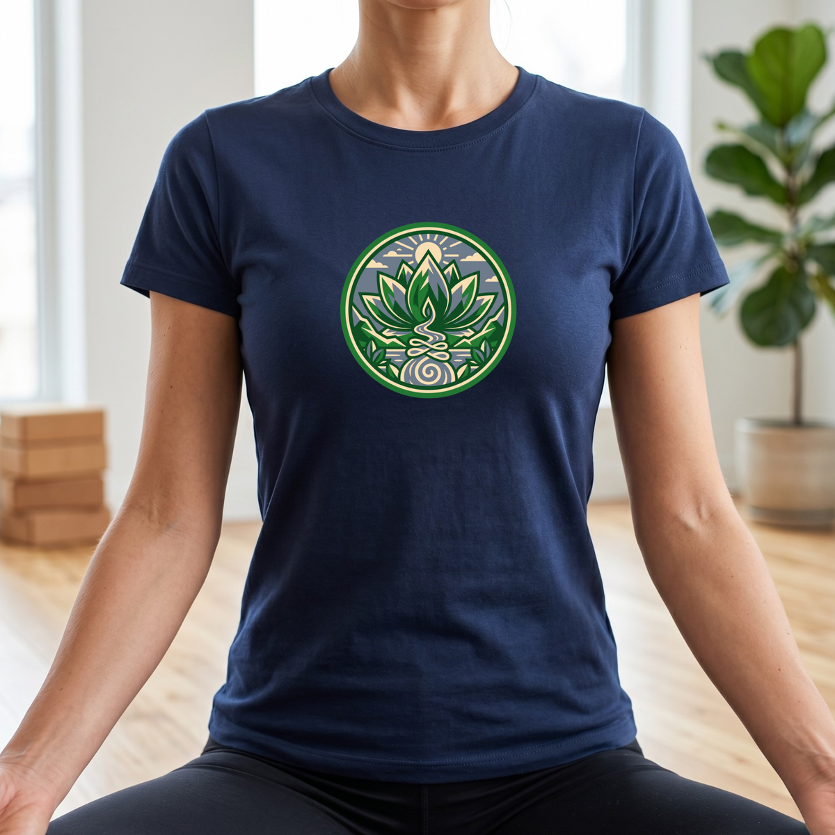 Mountain Lotus Nature T-Shirt