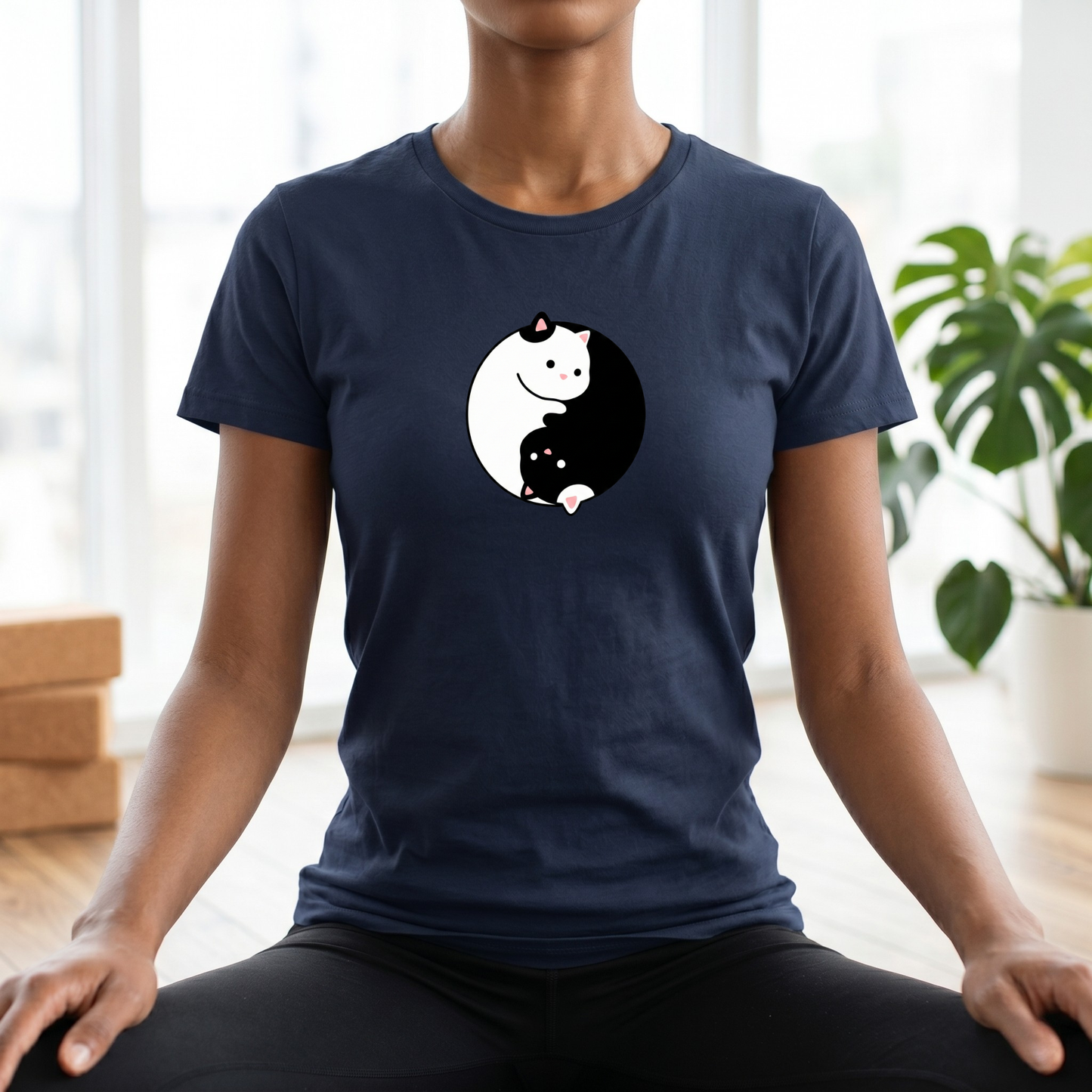 Cats Yin Yang T-Shirt