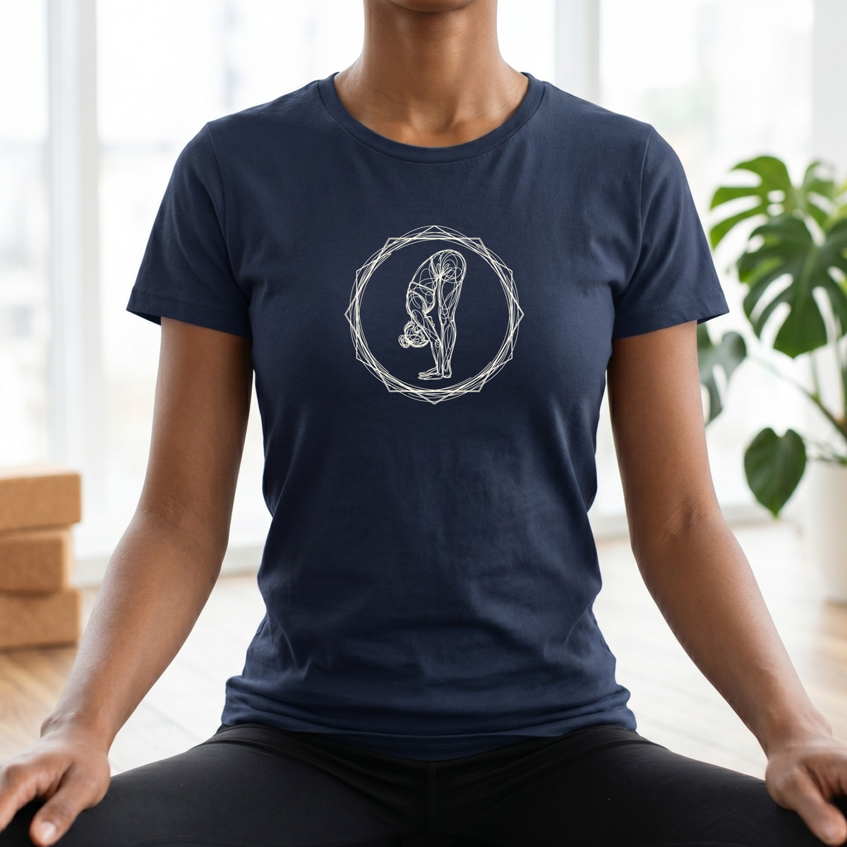 Line Art Forward Fold T-Shirt
