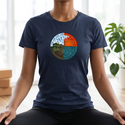 Four Elements Nature Quadrant T-Shirt