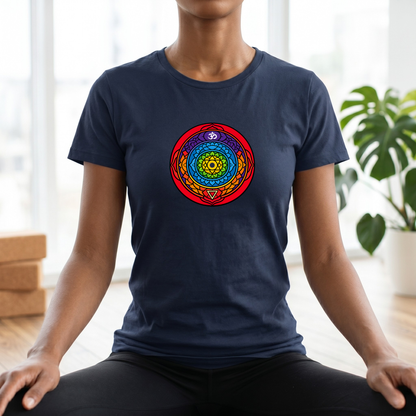 Vibrant Chakra Mandala T-Shirt