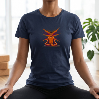 Brushstroke Zen Meditation T-Shirt