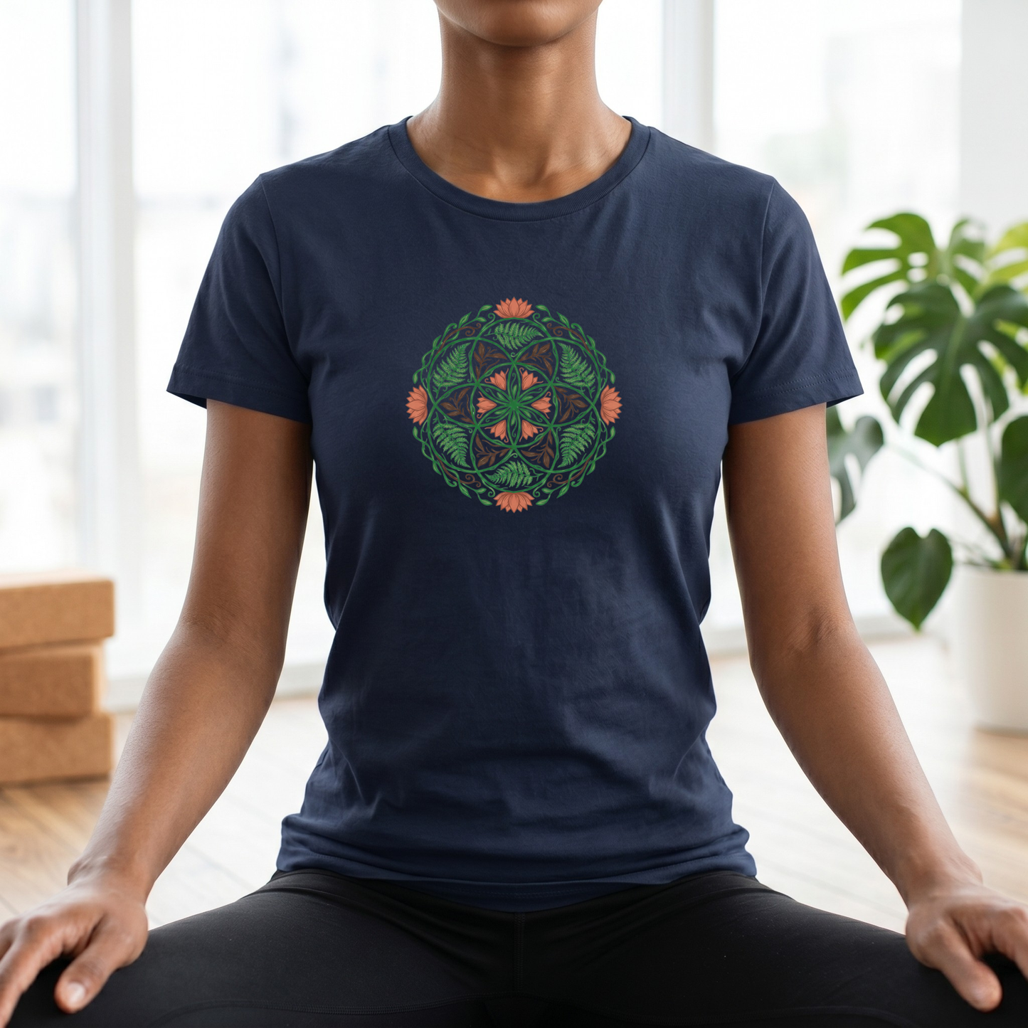 Floral Mandala T-Shirt