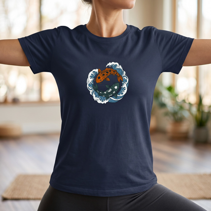 Sea Koi Yin Yang T-Shirt