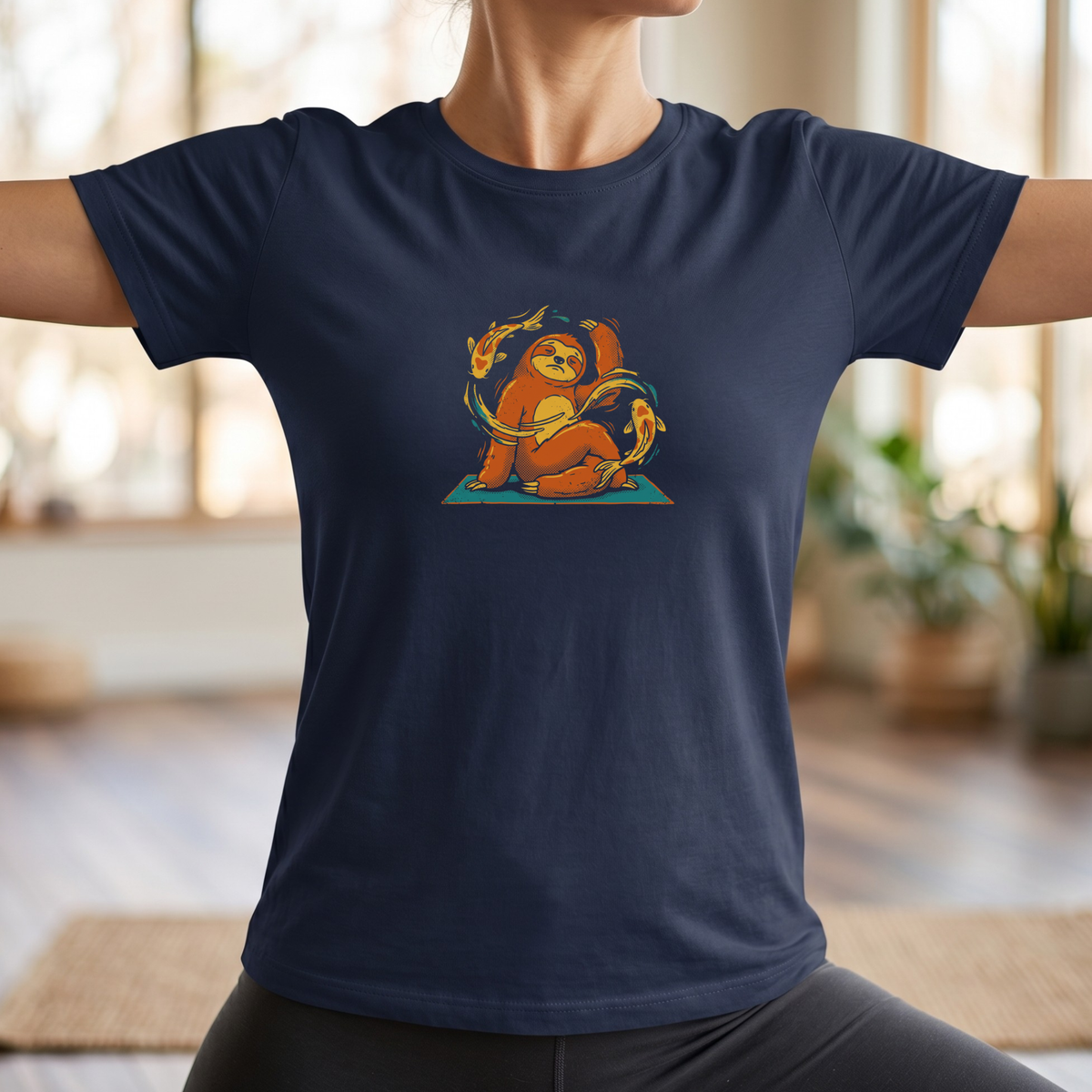 Sloth & Koi Harmony T-Shirt