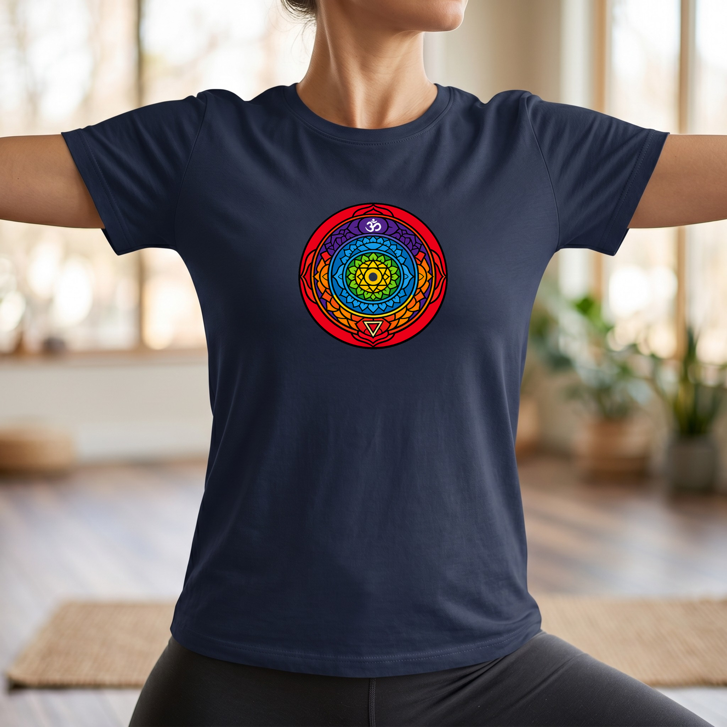 Vibrant Chakra Mandala T-Shirt