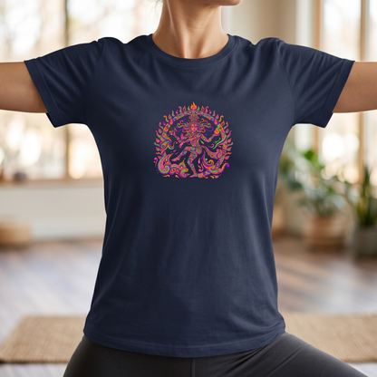Psychedelic Fire Goddess T-Shirt