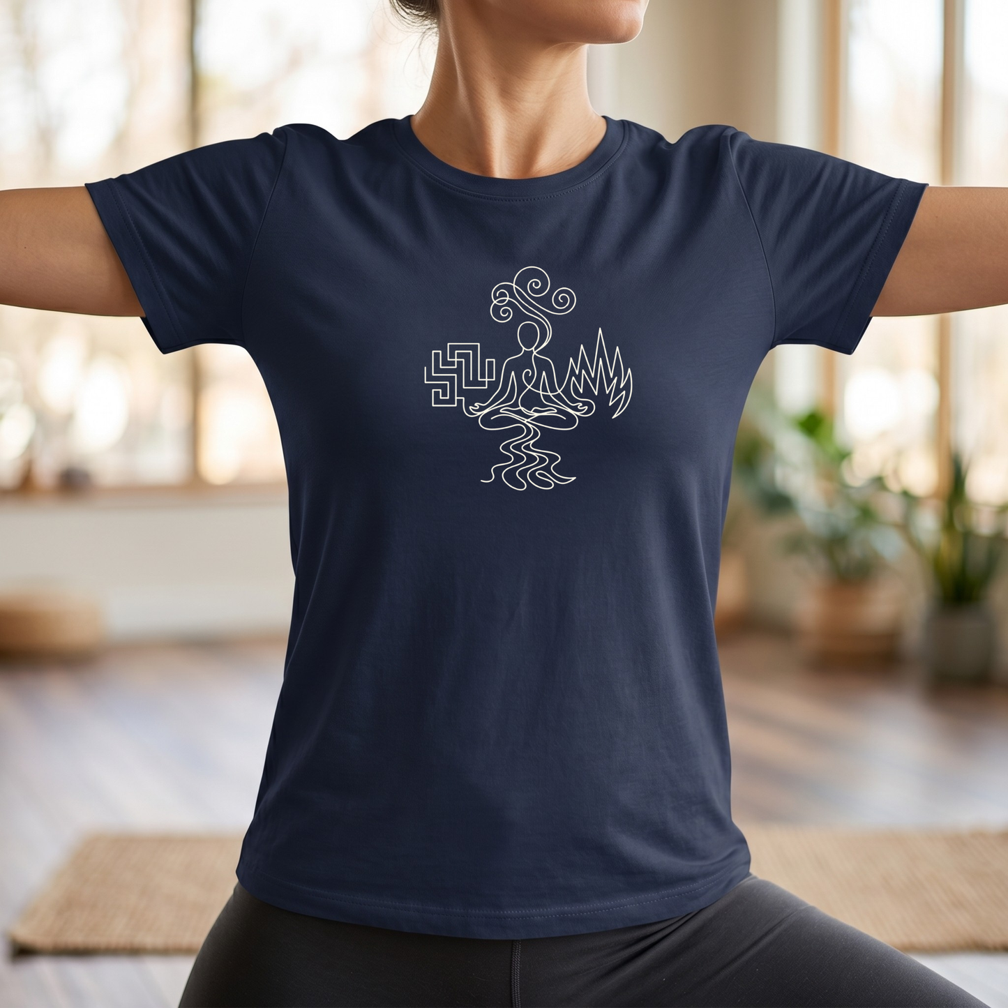 Line Art Four Elements T-Shirt