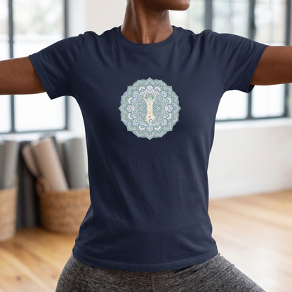 Chakra Cat Mandala T-Shirt