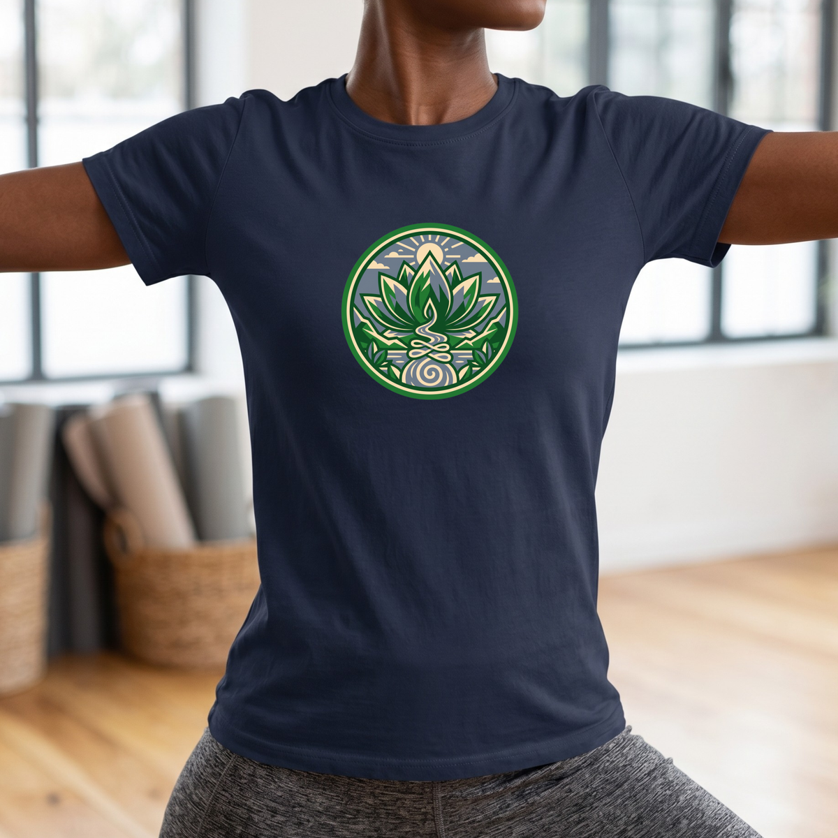 Mountain Lotus Nature T-Shirt