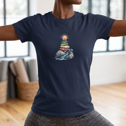 Sun & Moon Zen Stones T-Shirt