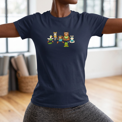 Yoga Animal Group T-Shirt