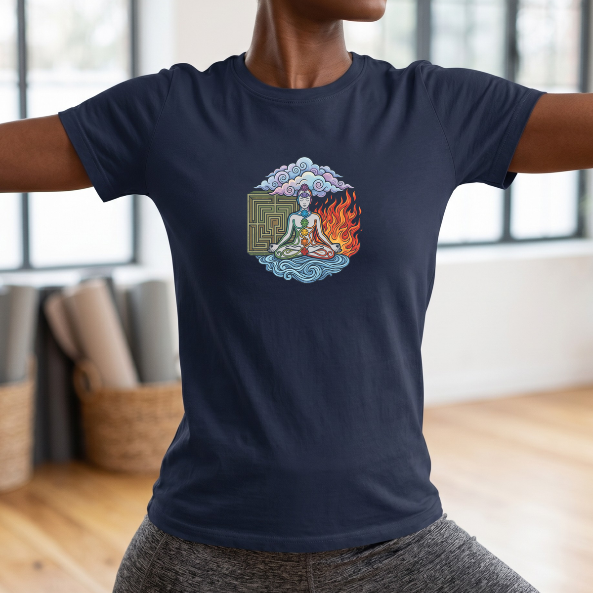 Four Element Chakras T-Shirt