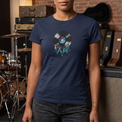Melting Sound Vinyl T-Shirt