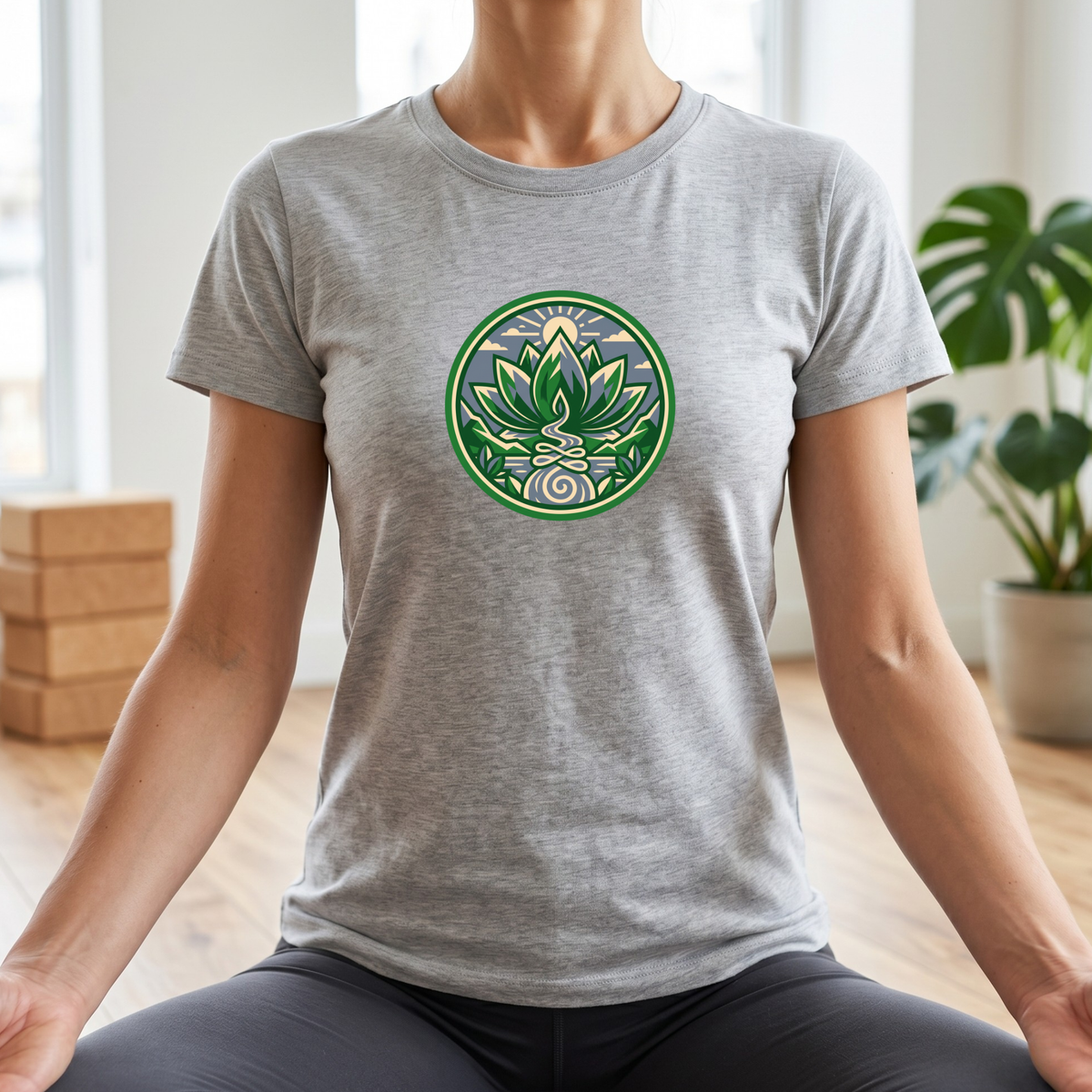 Mountain Lotus Nature T-Shirt