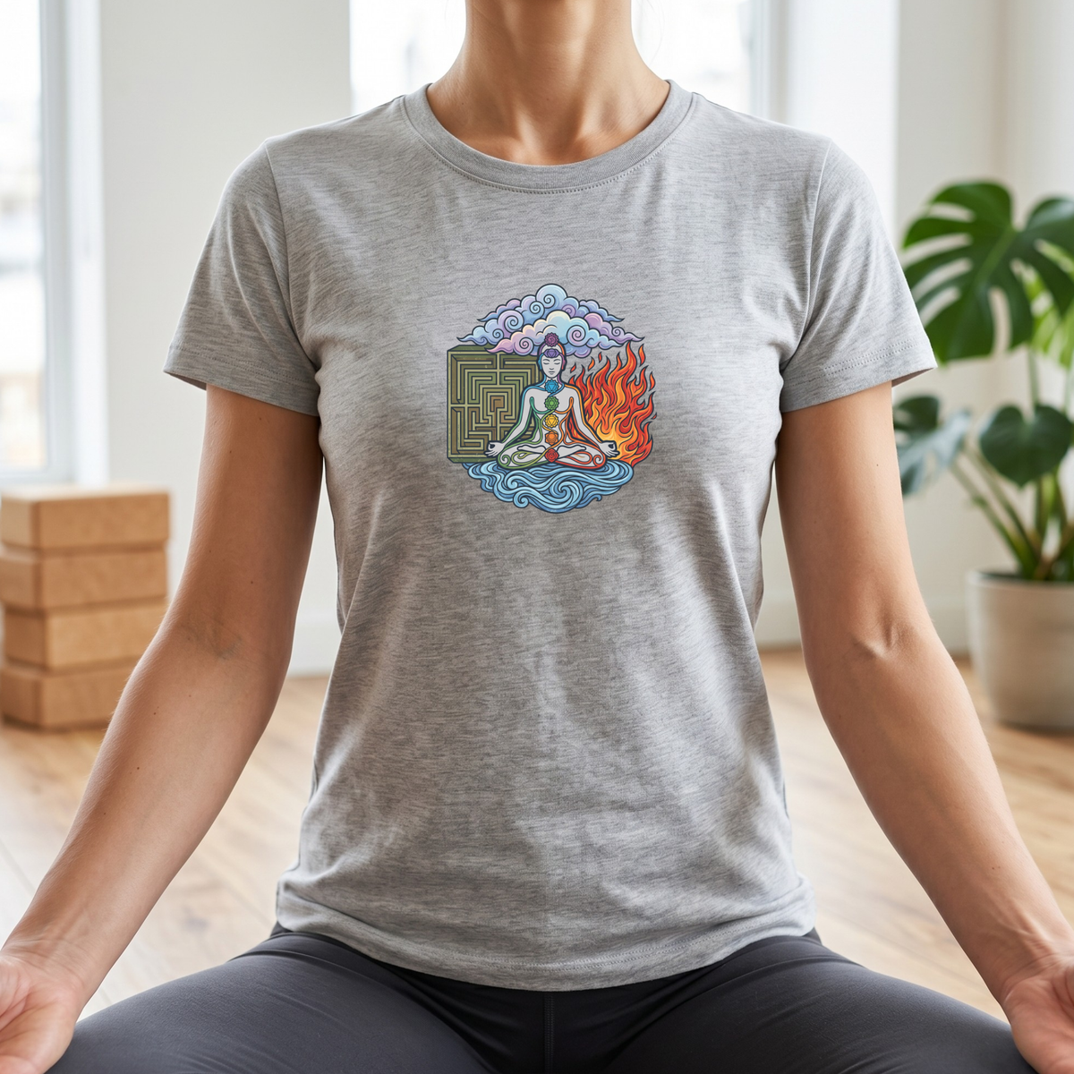 Four Element Chakras T-Shirt