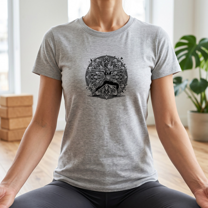 Shattered Mandala Warrior T-Shirt