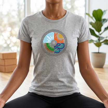 Four Elements Mandala T-Shirt