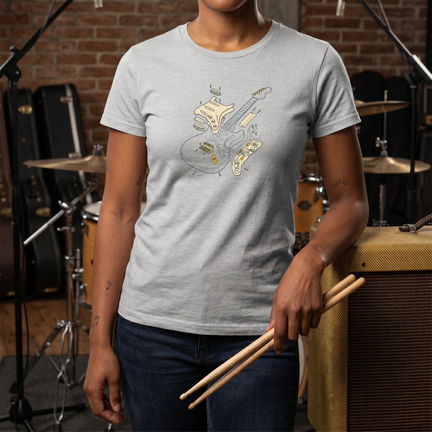 Strat Anatomy T-Shirt