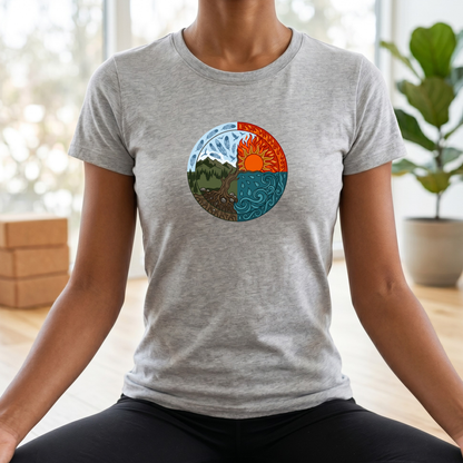 Four Elements Nature Quadrant T-Shirt
