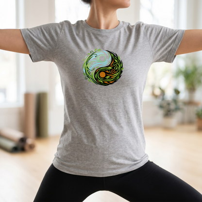 Wind & Leaves Yin Yang T-Shirt