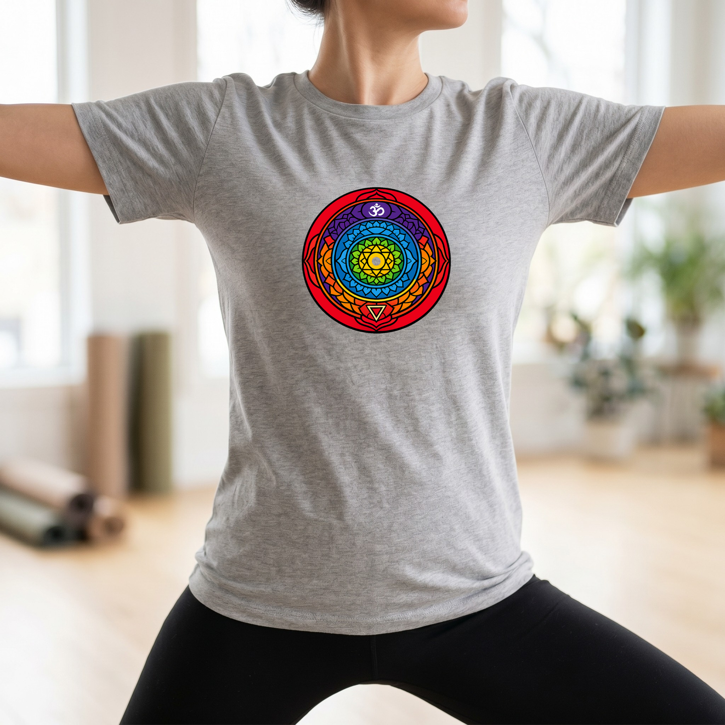 Vibrant Chakra Mandala T-Shirt