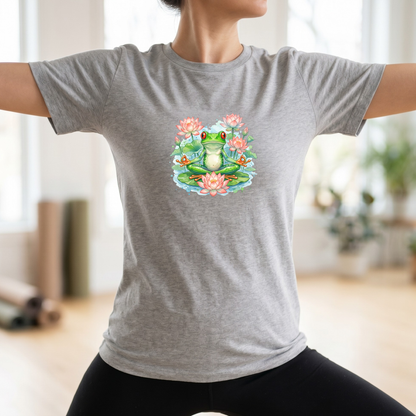 Watercolor Zen Tree Frog T-Shirt