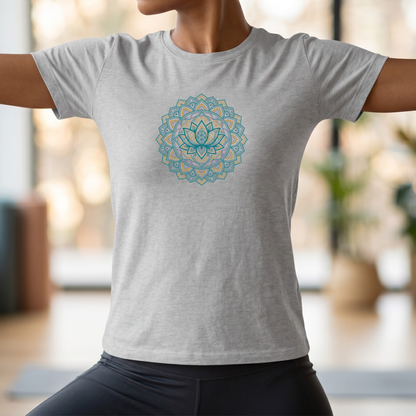 Lotus Flower Mandala T-Shirt