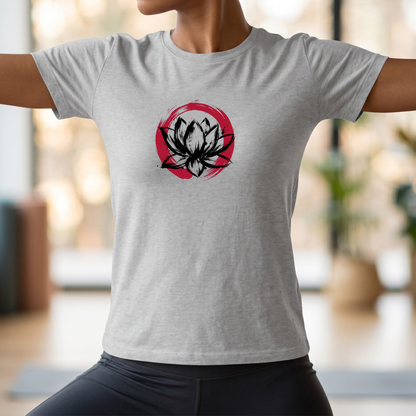 Paint Lotus Flower T-Shirt
