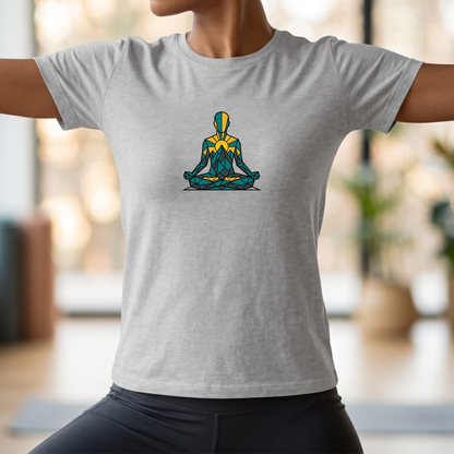 Polygon Lotus Pose T-Shirt