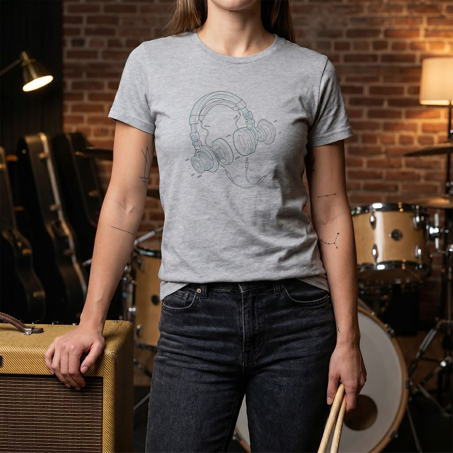 Dismantled Headphones T-Shirt