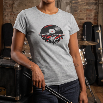 Cracking Vinyl T-Shirt