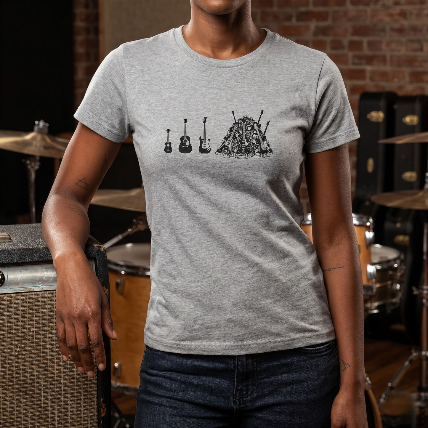 Guitarist Evolution T-Shirt