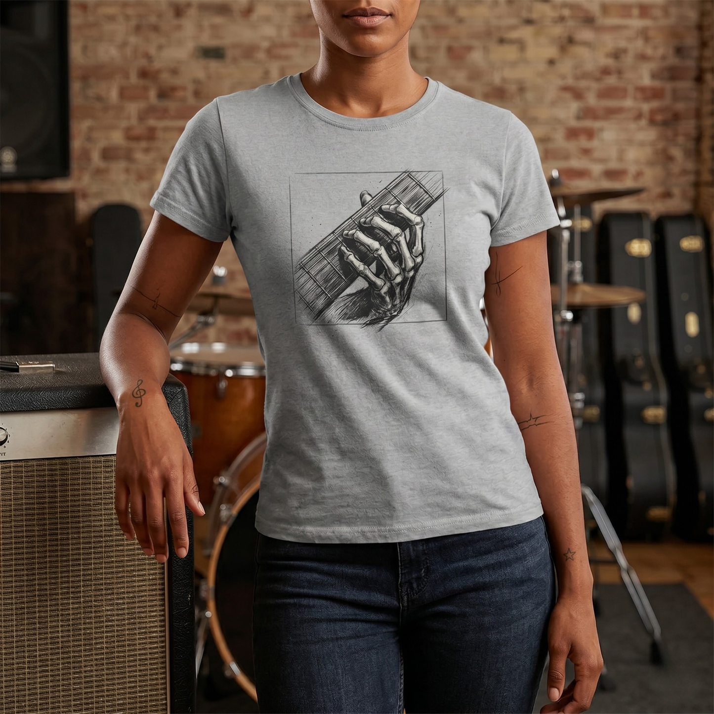 Bone Hand Fret T-Shirt