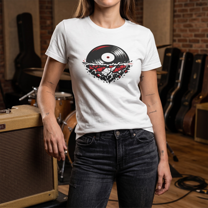 Cracking Vinyl T-Shirt