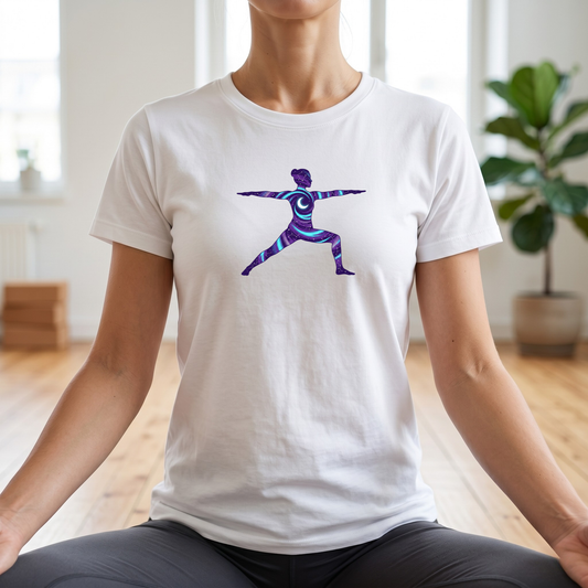 Cosmic Warrior Pose T-Shirt