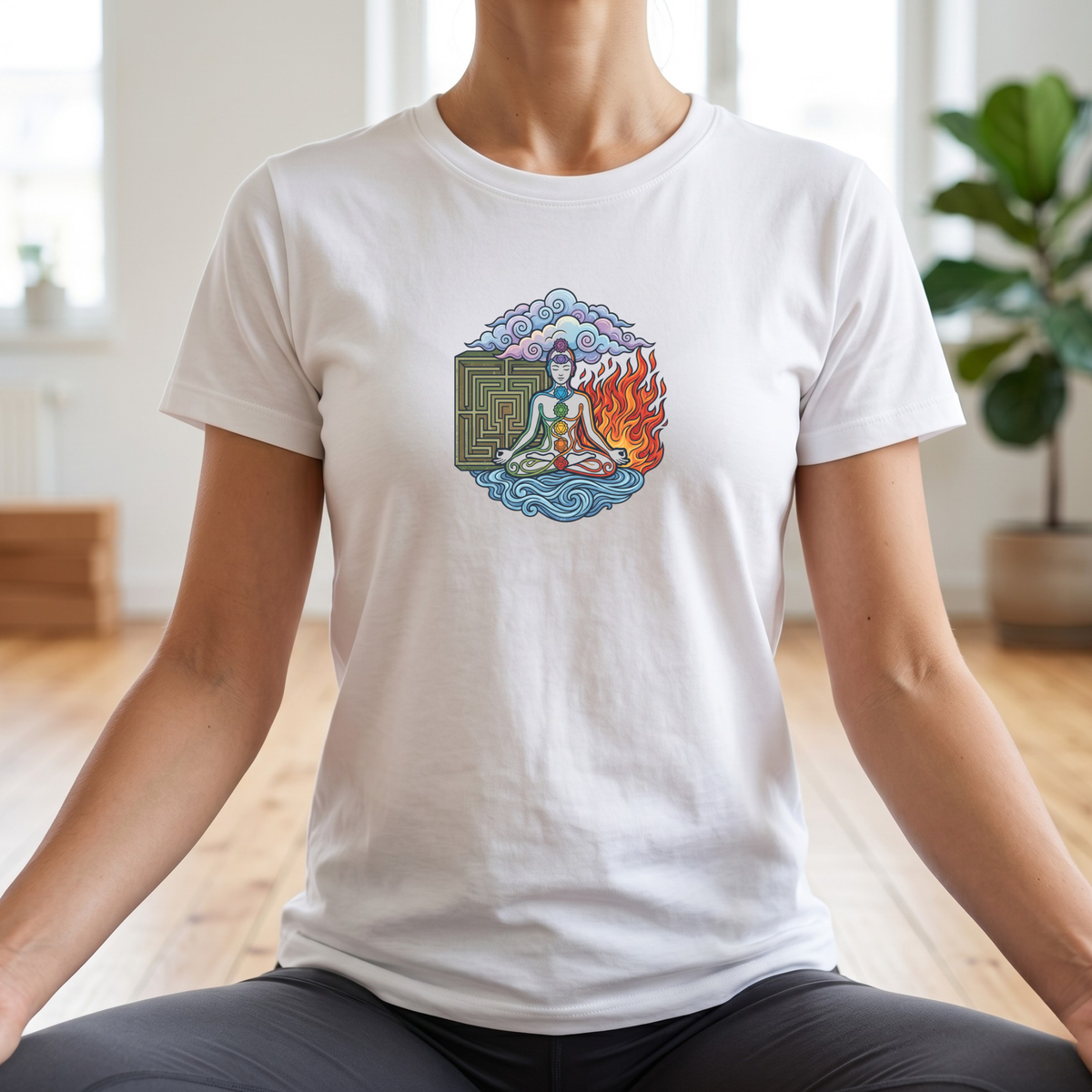 Four Element Chakras T-Shirt