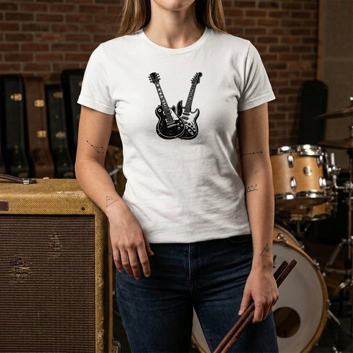 Classic Six-String Duo T-Shirt