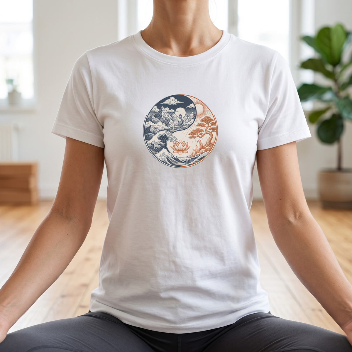 Enlightenment Nature Yin Yang T-Shirt