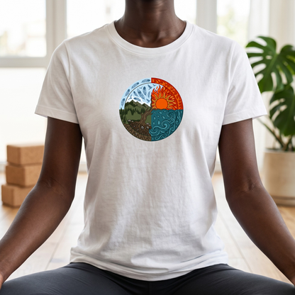 Four Elements Nature Quadrant T-Shirt
