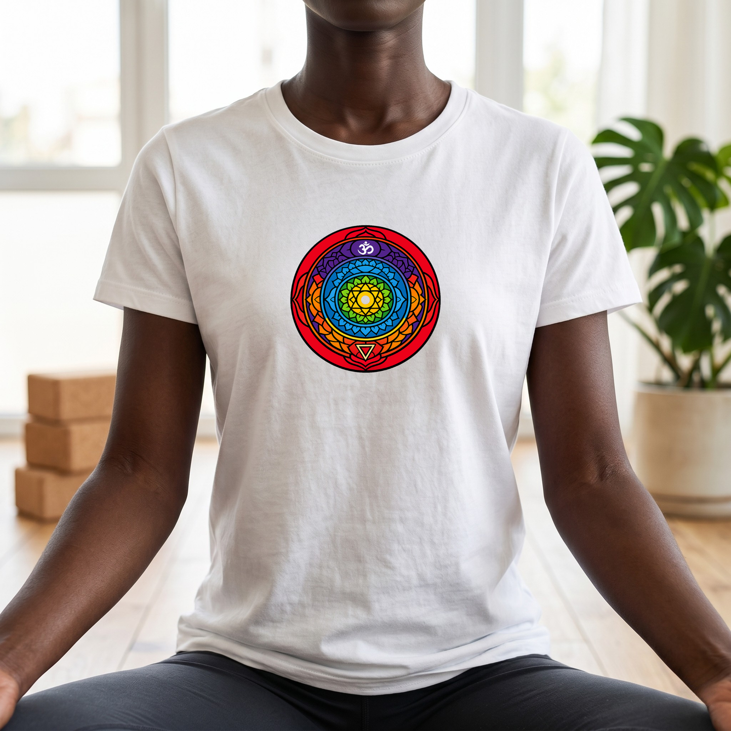 Vibrant Chakra Mandala T-Shirt