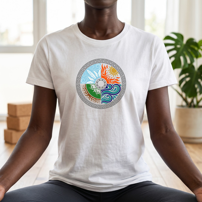 Four Elements Mandala T-Shirt