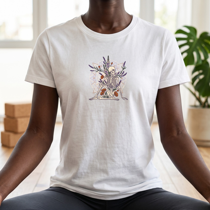 Botanical Wildflower Skeleton T-Shirt