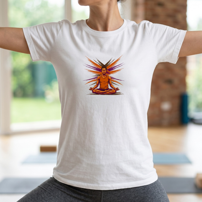 Brushstroke Zen Meditation T-Shirt