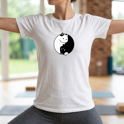 Cats Yin Yang T-Shirt
