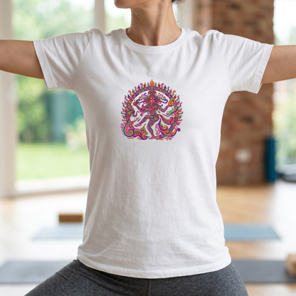 Psychedelic Fire Goddess T-Shirt