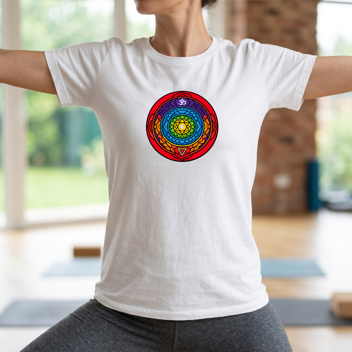 Vibrant Chakra Mandala T-Shirt