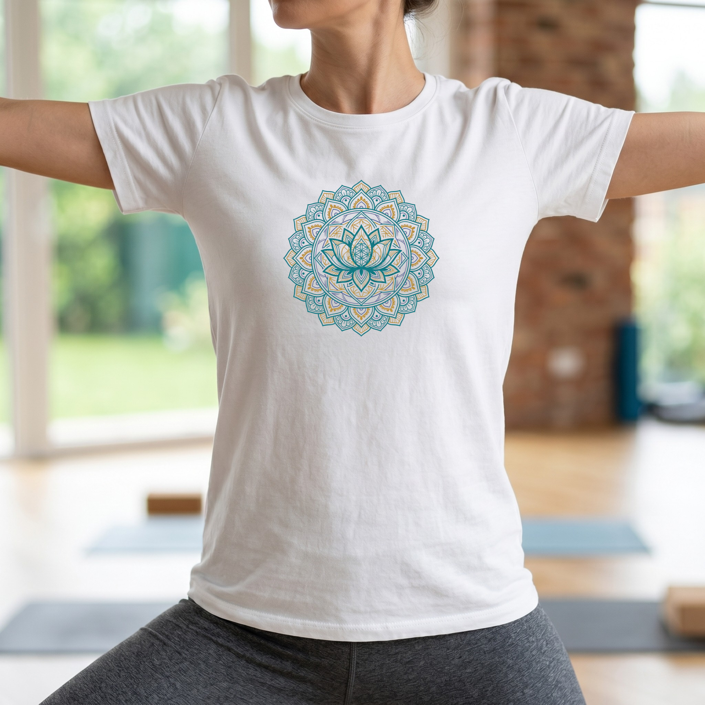 Lotus Flower Mandala T-Shirt
