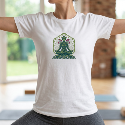 Earth Rooted Lotus Pose T-Shirt