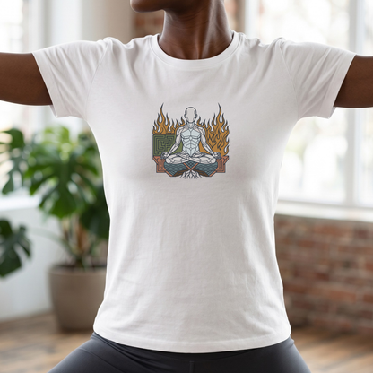 Polygon Four Elements Lotus Pose T-Shirt